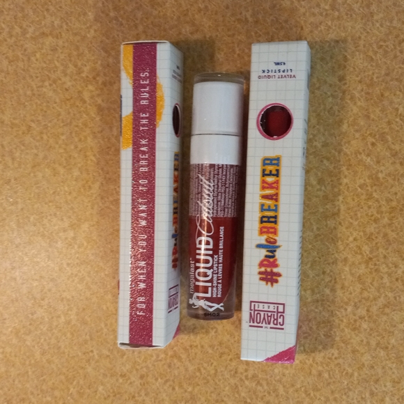 the crayon case Other - red velvet liquid lipstick